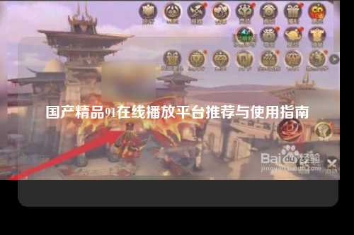 国产精品91在线播放平台推荐与使用指南