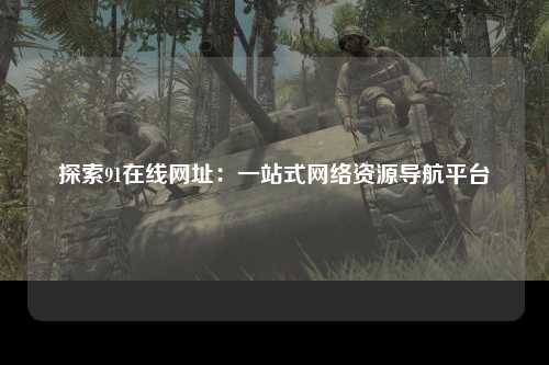 探索91在线网址：一站式网络资源导航平台