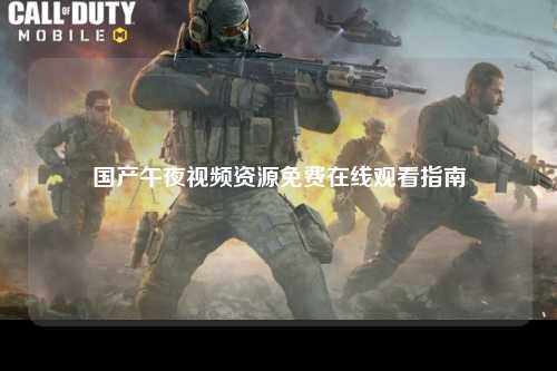 国产午夜视频资源免费在线观看指南