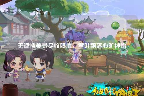 无遮挡美景尽收眼底，黄叶飘落心旷神怡